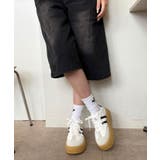 冬新作 ローカット 厚底ラインスニーカー韓国ストリート | LOVERS | 詳細画像11 