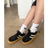 冬新作 ローカット 厚底ラインスニーカー韓国ストリート | LOVERS | 詳細画像18 