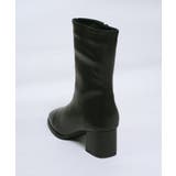 冬新作 スクエアトゥ ミドルブーツ韓国ファッション | LOVERS | 詳細画像25 