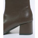 冬新作 スクエアトゥ ミドルブーツ韓国ファッション | LOVERS | 詳細画像28 