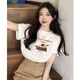 冬新作 ケーキプリント クルーネック | LOVERS | 詳細画像8