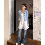 冬新作 パンチングレース キャミソール | LOVERS | 詳細画像11