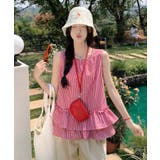 冬新作 ギンガムチェック ティアードフリル | LOVERS | 詳細画像10 