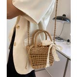 夏新作 刺繍レースリボン付き ストロー編み | LOVERS | 詳細画像7 