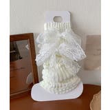 冬新作 レースリボン付き リブニット | LOVERS | 詳細画像7 