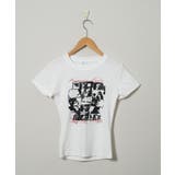 夏新作 モノクログラフィックデザイン スリムTシャツ | LOVERS | 詳細画像8 