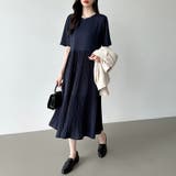 フレアワンピース ロングワンピース 半袖 | COCOMOMO | 詳細画像27 