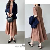 フレアワンピース ロングワンピース 半袖 | COCOMOMO | 詳細画像16 