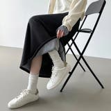 裏起毛 ふわふわあったか裏起毛スカート ロングスカート | COCOMOMO | 詳細画像3