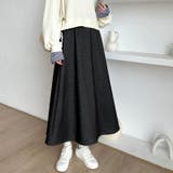 裏起毛 ふわふわあったか裏起毛スカート ロングスカート | COCOMOMO | 詳細画像7