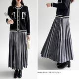 ベロアスカート プリーツスカート ロングスカート | COCOMOMO | 詳細画像21 