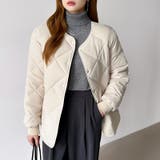 キルティングジャケット 中綿ジャケット あったか | COCOMOMO | 詳細画像1