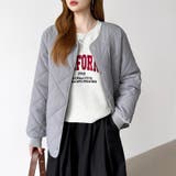 キルティングジャケット 中綿ジャケット あったか | COCOMOMO | 詳細画像10