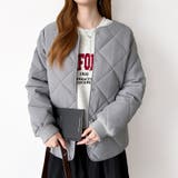 キルティングジャケット 中綿ジャケット あったか | COCOMOMO | 詳細画像12