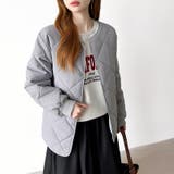 キルティングジャケット 中綿ジャケット あったか | COCOMOMO | 詳細画像13