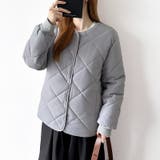 キルティングジャケット 中綿ジャケット あったか | COCOMOMO | 詳細画像15