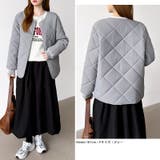 キルティングジャケット 中綿ジャケット あったか | COCOMOMO | 詳細画像16