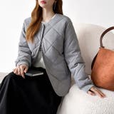 キルティングジャケット 中綿ジャケット あったか | COCOMOMO | 詳細画像17