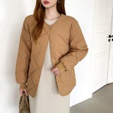 キルティングジャケット 中綿ジャケット あったか | COCOMOMO | 詳細画像19