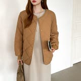 キルティングジャケット 中綿ジャケット あったか | COCOMOMO | 詳細画像21