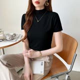 サマーニット 半袖ニット ハイネックニット | COCOMOMO | 詳細画像38