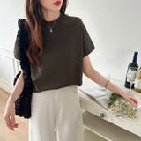 クルーネックTシャツ 半袖Tシャツ レディース半袖Tシャツ | COCOMOMO | 詳細画像17