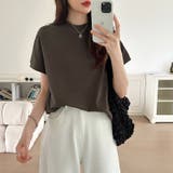 クルーネックTシャツ 半袖Tシャツ レディース半袖Tシャツ | COCOMOMO | 詳細画像21