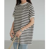 クルーネックTシャツ 半袖Tシャツ レディース半袖Tシャツ | COCOMOMO | 詳細画像34