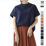 ネイビー | クルーネックTシャツ 半袖Tシャツ レディース半袖Tシャツ | COCOMOMO