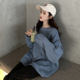 トレーナー シンプルスウェット 無地ロゴトレーナー | COCOMOMO | 詳細画像13