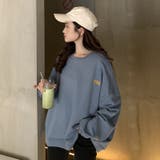 トレーナー シンプルスウェット 無地ロゴトレーナー | COCOMOMO | 詳細画像15