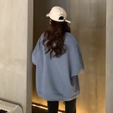 トレーナー シンプルスウェット 無地ロゴトレーナー | COCOMOMO | 詳細画像16