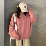 トレーナー シンプルスウェット 無地ロゴトレーナー | COCOMOMO | 詳細画像19