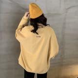 トレーナー シンプルスウェット 無地ロゴトレーナー | COCOMOMO | 詳細画像24