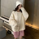 トレーナー シンプルスウェット 無地ロゴトレーナー | COCOMOMO | 詳細画像9