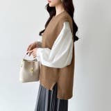 ニットベスト レディース 韓国 | COCOMOMO | 詳細画像15 