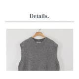 ニットベスト レディース 韓国 | COCOMOMO | 詳細画像36 