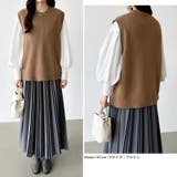 ニットベスト レディース 韓国 | COCOMOMO | 詳細画像17 