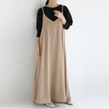 ロングワンピース キャミワンピース 肩紐調節可ワンピース | COCOMOMO | 詳細画像14 