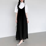 ロングワンピース キャミワンピース 肩紐調節可ワンピース | COCOMOMO | 詳細画像21 