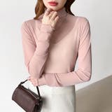 レイヤードにも使いやすい シアートップス ハイネック | COCOMOMO | 詳細画像20 