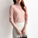 レイヤードにも使いやすい シアートップス ハイネック | COCOMOMO | 詳細画像22 