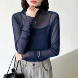 レイヤードにも使いやすい シアートップス ハイネック | COCOMOMO | 詳細画像74 