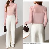 レイヤードにも使いやすい シアートップス ハイネック | COCOMOMO | 詳細画像24 