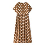 ドットワンピース 水玉マキシワンピース 夏ワンピース | COCOMOMO | 詳細画像23 