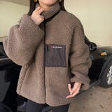 ボアブルゾン ボアジャケット オーバーサイズ | COCOMOMO | 詳細画像3 