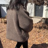 ボアブルゾン ボアジャケット オーバーサイズ | COCOMOMO | 詳細画像7 