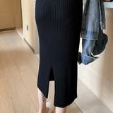 ロング丈キャミワンピ ニットワンピース キャミワンピース | COCOMOMO | 詳細画像6