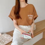 バックプリント 半袖 Tシャツ | COCOMOMO | 詳細画像11 