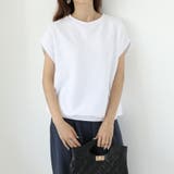 【選べる2タイプ】 フレンチスリーブTシャツ Tシャツ | COCOMOMO | 詳細画像12 